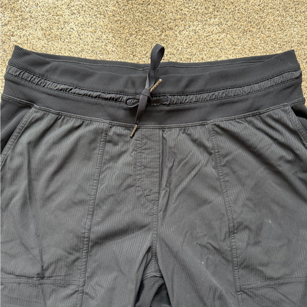 Lululemon Black Drawstring Active Pants/joggers